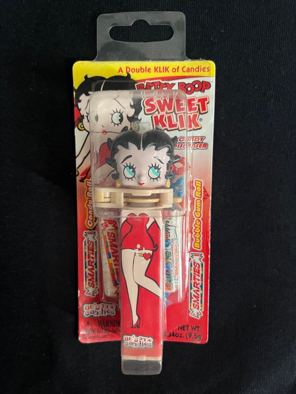 Betty Boop Red Pink Sweet Klik Candy Dispenser 2006